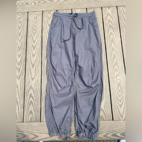 Hollister extra small grey adjustable high rise parachute baggy pants - Picture 4 of 6